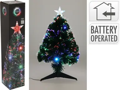 XMAS TREE 60CM FIBER OPTIC 1