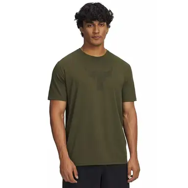 Under Armour Project Rock Payoff Graphic Men's Short Sleeve - Expedition Green