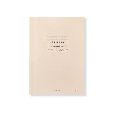 Katie Leamon A5  Notebook 300 Blank Pages 100GSM Blush