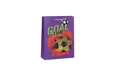 Mikirei Gift Bags Football Assorted Medium 8 Pieces