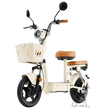 ISCOOTER Y16 Vélo Électrique Adulte Moteur 1200 W Vélo Électrique de Ville Batterie 48 V 20 Ah Pneus Creux 14*2,5 Pouces Vélo Électrique de Commutation en Ville