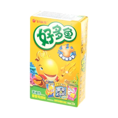 Orion Hao Duo Yu Snacks Honig & Hähnchenflügel-Geschmack 33 g