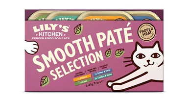 Lily’s Kitchen Cat Smooth Paté Selection (Huhn/Lamm/Pute mit Ente/Huhn mit Wild) Multipack 8 x 85 g