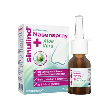 SINULIND Meerwasser Nasenspray + Aloe Vera 20ml
