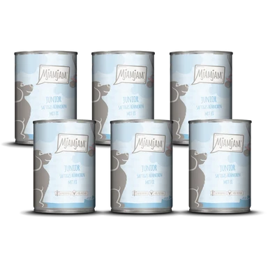 MjAMjAM Junior Saftiges Hühnchen mit Ei 6 x 400 g