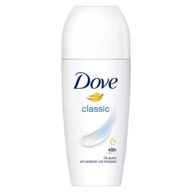 Dove anti-transpirant roll-on classic 50 ml