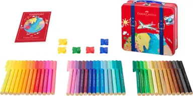 Faber-Castell Connector Felt-Tip Pen Suitcase