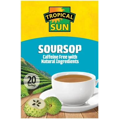 Tropical Sun Soursop Tea 20 Tea bags 