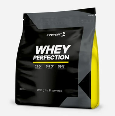 Whey Perfection Aardbeien Milkshake 2,26 kg (81 Shakes)