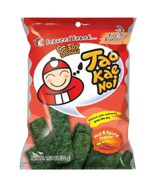 Taokaenoi Crispy Seaweed - Hot & Spicy 32g
