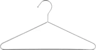 Set van 5 Metalen Kledinghangers