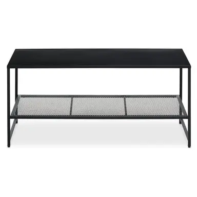 Interiors by Premier Coffee Table Acero Metal Black