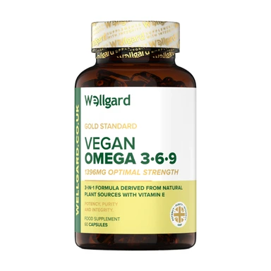 Wellgard Omega 3 6 9 Capsules Vegan - 60 Capsules