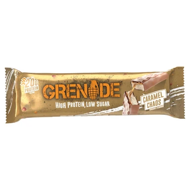 Grenade Protein Nutrition Bar Caramel Chaos Flavour - 60g