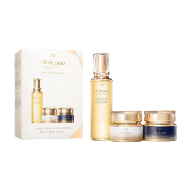 CPB 3-teiliges Hautpflege-Set: Feuchtigkeitsspendender Toner 170ml + Tagescreme 50ml + Nachtcreme 50ml