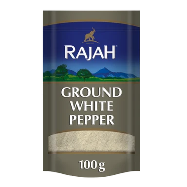 Rajah Spices Ground White Pepper 100G