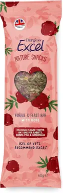 Burgess Excel Forage And Feast Bar Rose 60g