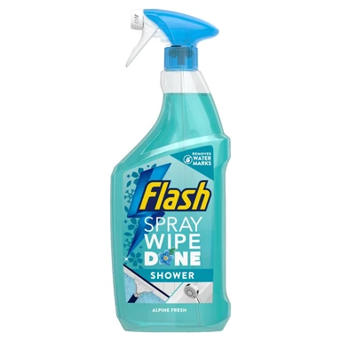 Flash Spray Wipe Done Shower Cleaning Spray, Alpine Fresh, 800ml