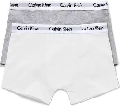 Calvin Klein 2-pack jongens-briefjes 926 wit/grijs, maat 45938
