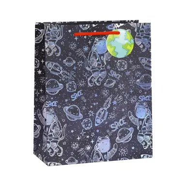 Mikirei Gift Bags Outer Space Assorted Large 6 Pieces