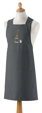 Tablier de Cuisine Japonais Recyclé Tour Eiffel Ombre 125 x 85