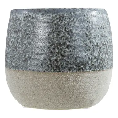 Interiors by Premier Indoor Planter Caldera Speckled Stoneware Grey