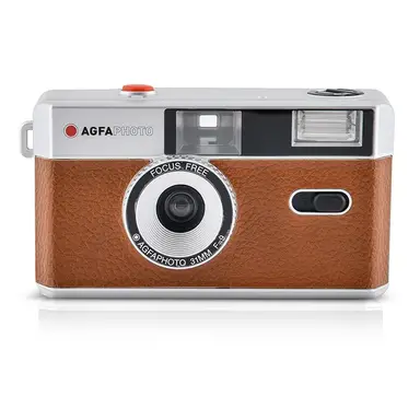 Appareil photo argentique AgfaPhoto 35 mm marron