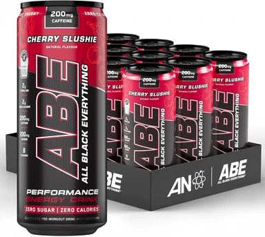 Applied Nutrition ABE Energy Drink Cherry Slushie Flavour - 12 x 330ml