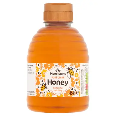 Morrisons Pure Clear Honey 454g