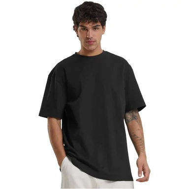 Urban Classics heavy oversized T-shirt zwart 4XL