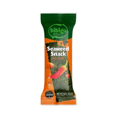 bibigo CJ BIBIGO Seaweed Snack Hotchili 4G