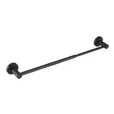 JORDAN&JUDY Black Adjustable Shower Shelf, Modern Minimalist, Single Unit