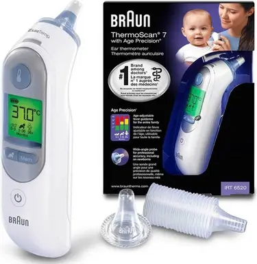 Braun ThermoScan 7 IRT6520WE Ohrthermometer