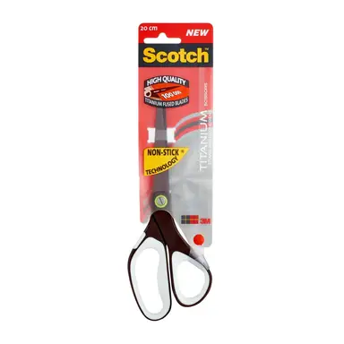 Scotch Titanium Non-Stick Scissors Black 20cm