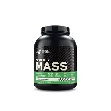 Optimum Nutrition Serious Mass Gainer saveur cookies & cream - 2,73 kg