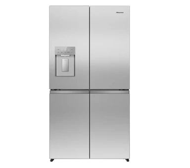 Hisense PureFlex RQ5P640SYSD 91cm American Style Fridge Freezer – 485L, Stainless Steel, Total No Frost, E Energy Rating