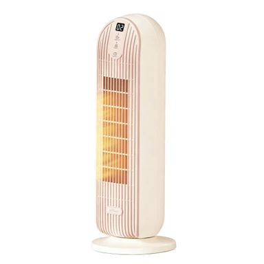 Bear radiateur électrique portable, 2000 W, chauffage rapide, ventilation inclinée vers le haut, oscillation 90°, large portée, minuterie intelligente 12 h, DNQ-C20H5