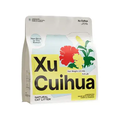 XUCUIHUA Litière pour chat à base de plantes - Original 2.5kg