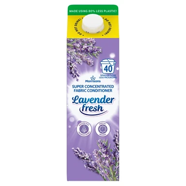 Morrisons Lavender Fresh Super Concentrated Fabric Conditioner 1L