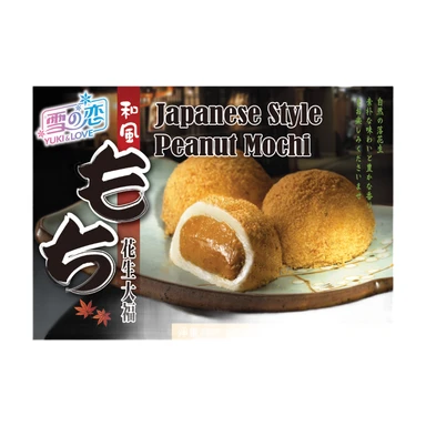 Yuki & Love Mochi à la cacahuète style japonais - 210 g