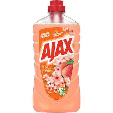 AJAX Allesreiniger Festival van Bloemen Perzik - Effectieve reinigingsoplossing 1 l