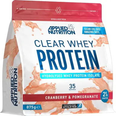 Applied Nutrition Clear Whey Protein Powder Cranberry & Pomegranate Flavour - 875g