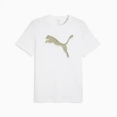 Puma Graphic Cat Logo Tee - Puma White