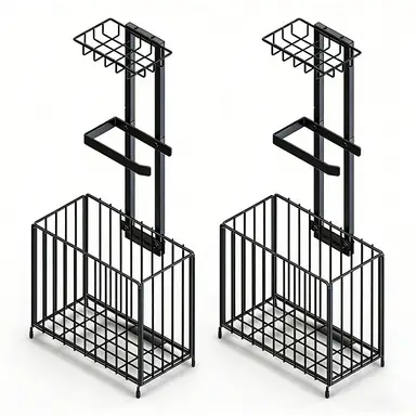 SRD Porte papier toilette sur pieds