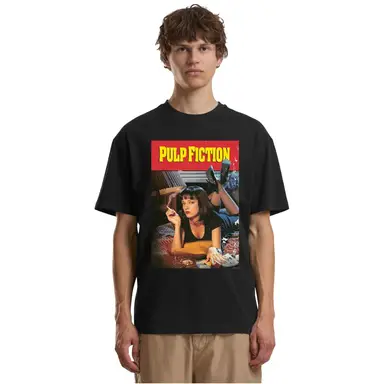 Merchcode Pulp Fiction Clean Oversize Tee T-Shirts black L