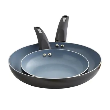 Tower Cerasure 2 Piece Frying Pan Set with Non-Stick Coating - Graphite
