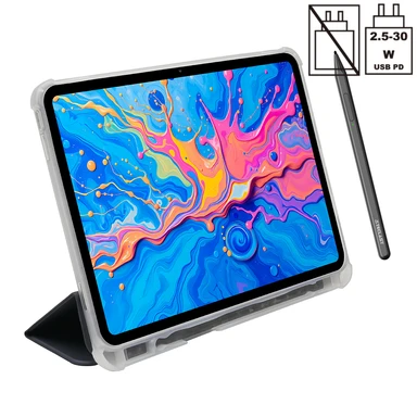 TECLAST ArtPad Pro Tablet — 12.7-Inch 2K Display, Supports 4096-Level Pressure Sensitivity And T-Pen Drawing, Helio G99 (MT8781) Octa-Core Processor, 20GB (8GB + 12GB Virtual) RAM + 256GB Storage, Dual SIM 4G LTE + 5G WiFi, 10,000mAh Battery With 18W Input, Android 15, TDDI, 8MP + 13MP Cameras, GPS, Bluetooth 5.2, OTG, Widevine L1, Includes Stylus Pen And Tablet Protective Case, 2025 Edition.