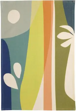 Torchon Recyclé Lineo Multico 50 x 70