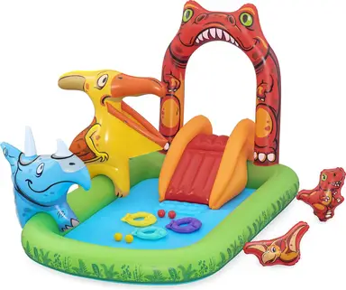 Bestway Jurassic Splash Speelcentrum 7'11" x 55" x 54" / 2,41 m x 1,40 m x 1,37 m