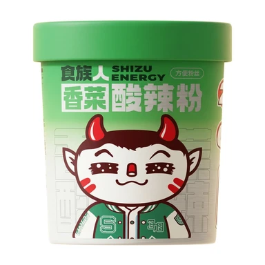 SHIZU ENERGY Coriander Spicy and Sour Noodles 136g